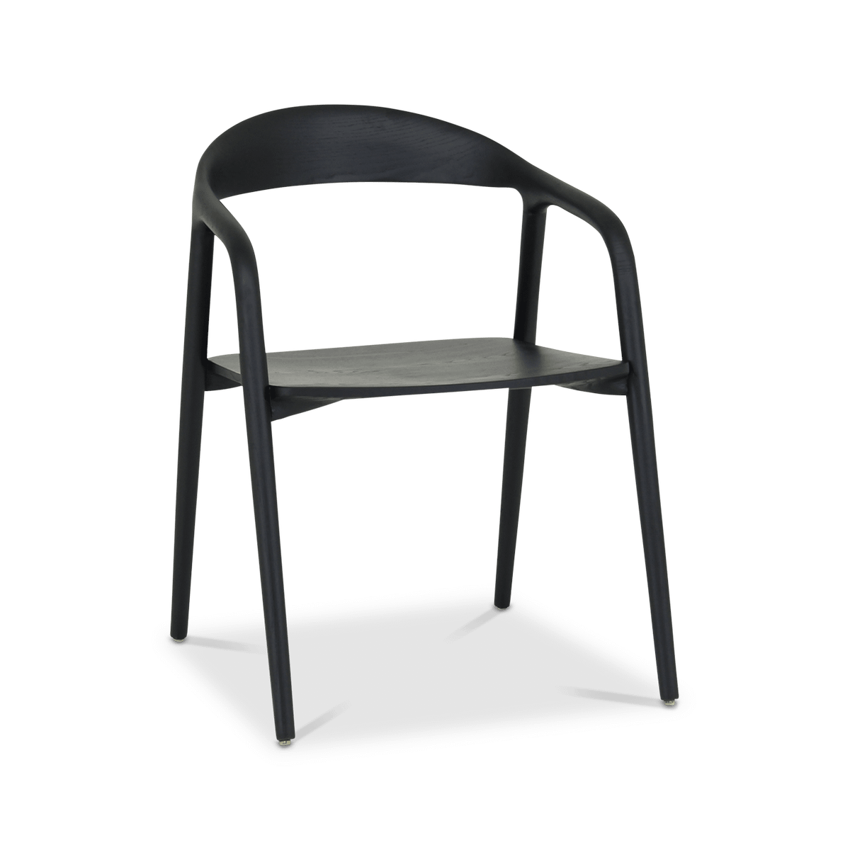 Stoel HJALMAR Ash Wood Black