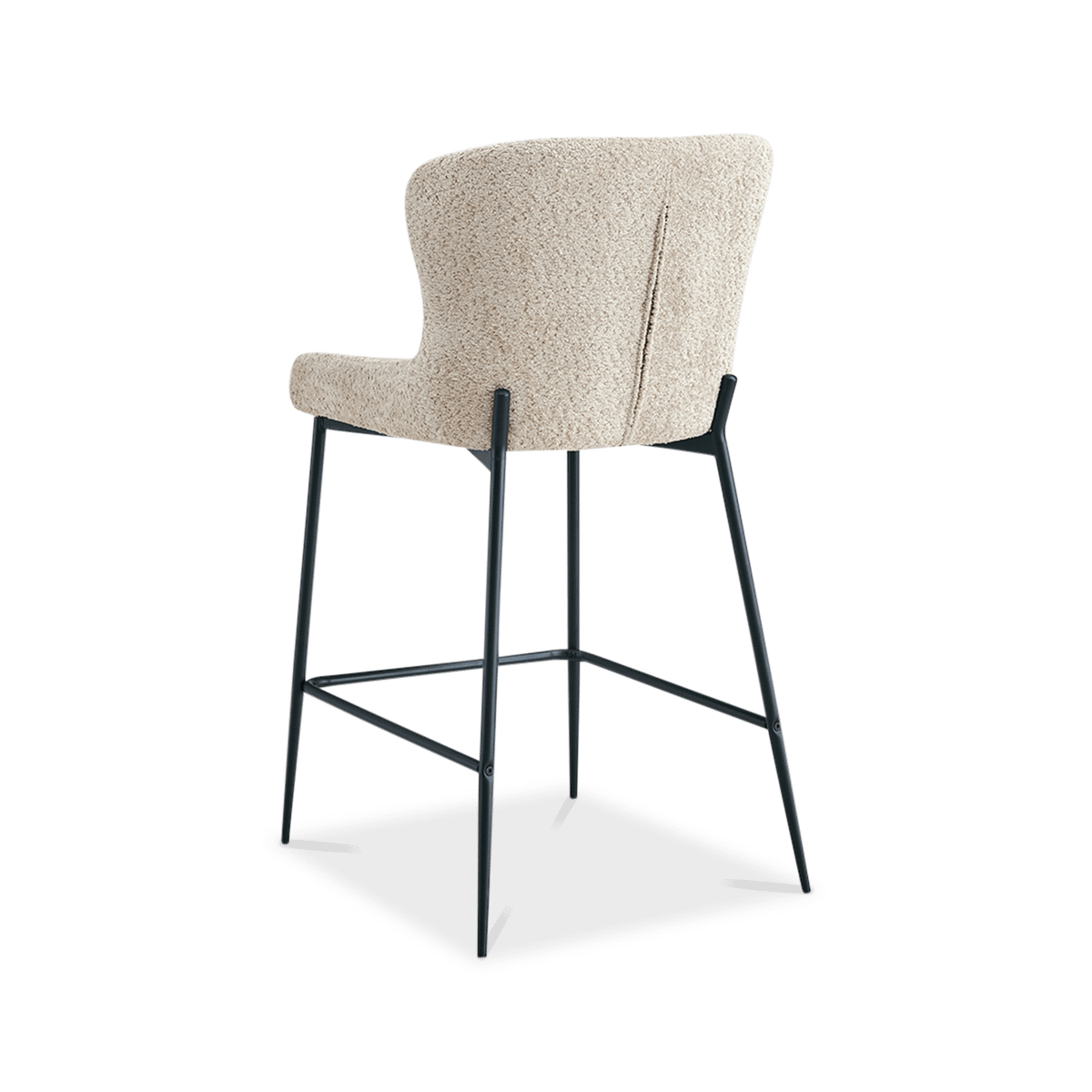Barstoel DORIEN Bouclé Beige
