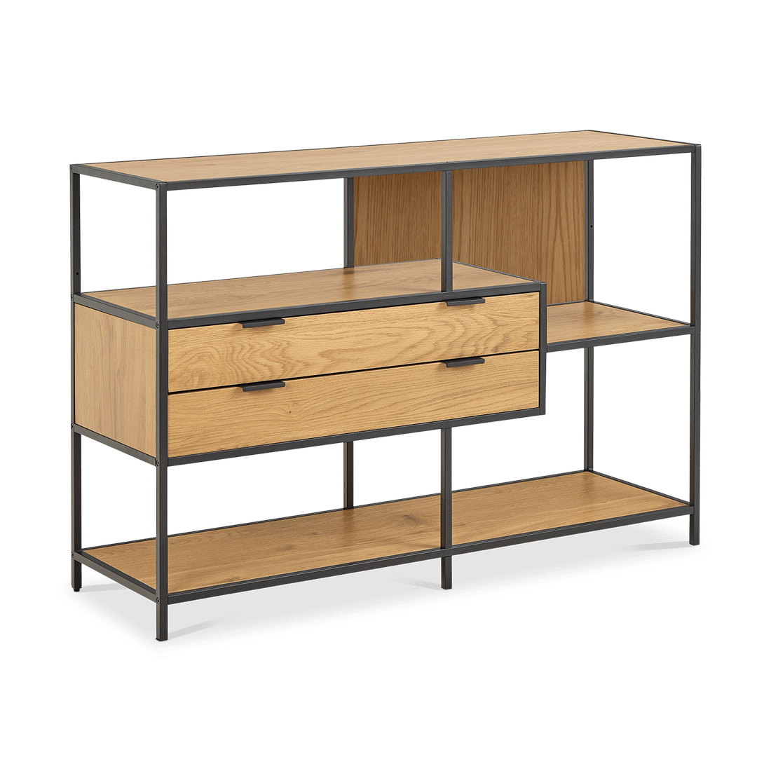 Console BOKSKAP Wild Oak Assymetrisch B114 Console BOKSKAP Wild Oak Assymetrisch B114