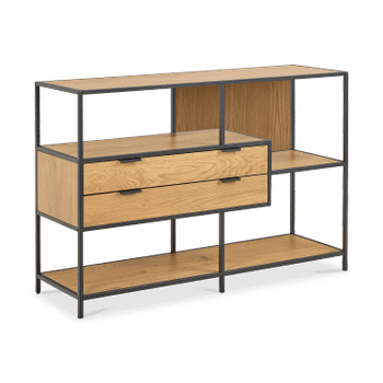 Console BOKSKAP Wild Oak Assymetrisch B114 Console BOKSKAP Wild Oak Assymetrisch B114