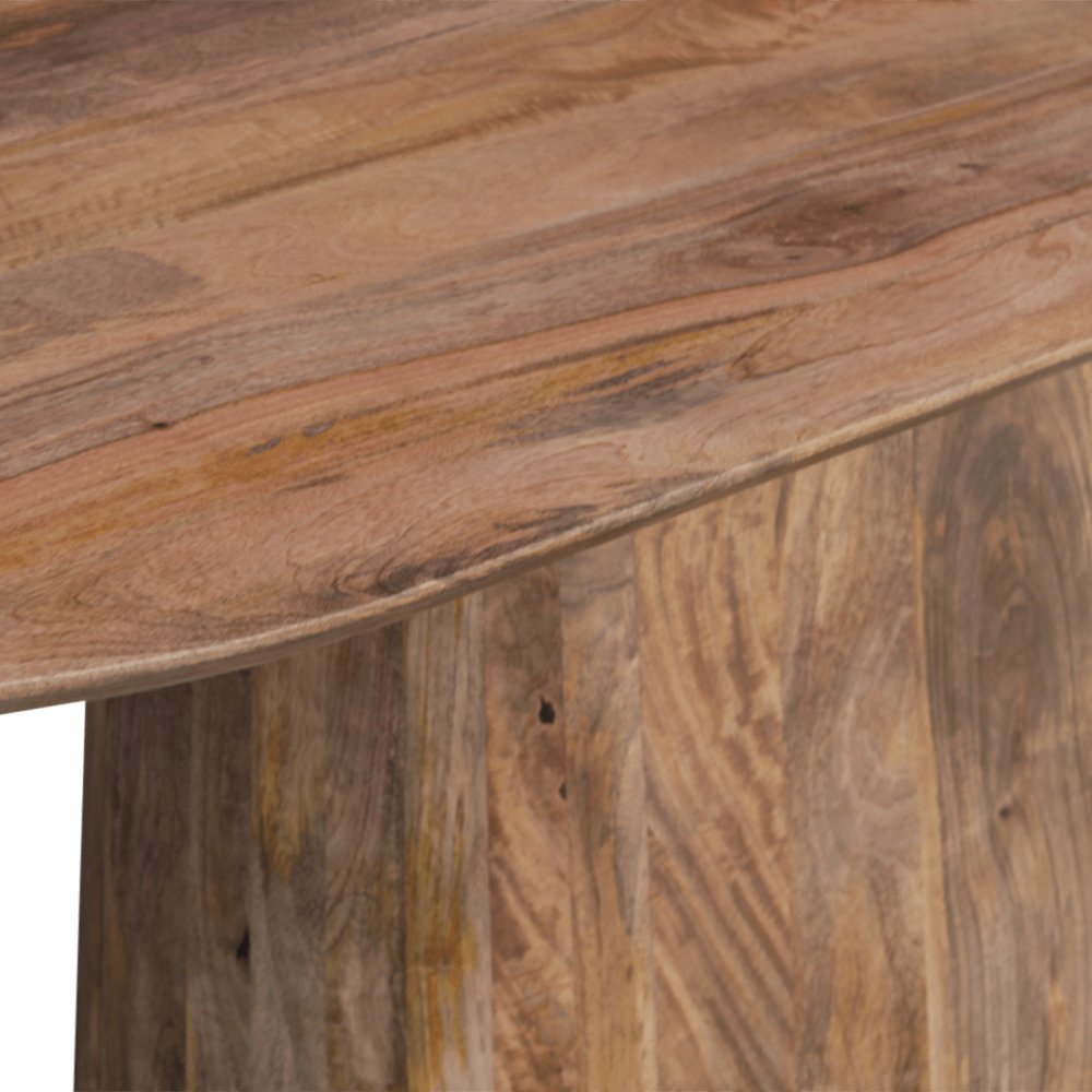 Eettafel SANTOSH Ovaal 230x110 Mango Natural