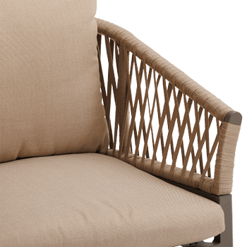 Tuinstoel RIPASSO Honing/Grijsbruin Tuinstoel RIPASSO Honing/Grijsbruin