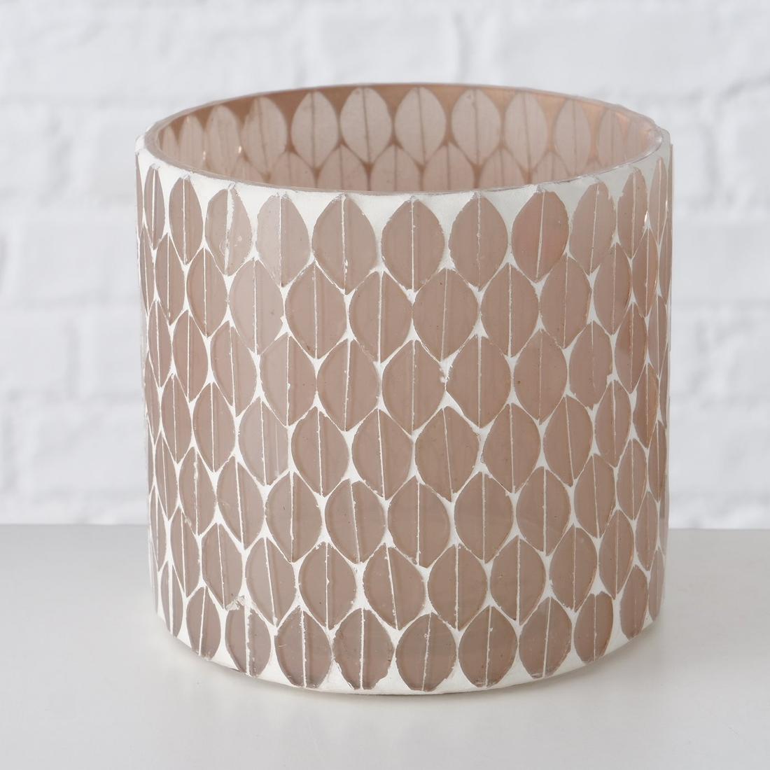 Windlicht LEPIDA Glas Wit M Windlicht LEPIDA Glas Wit M