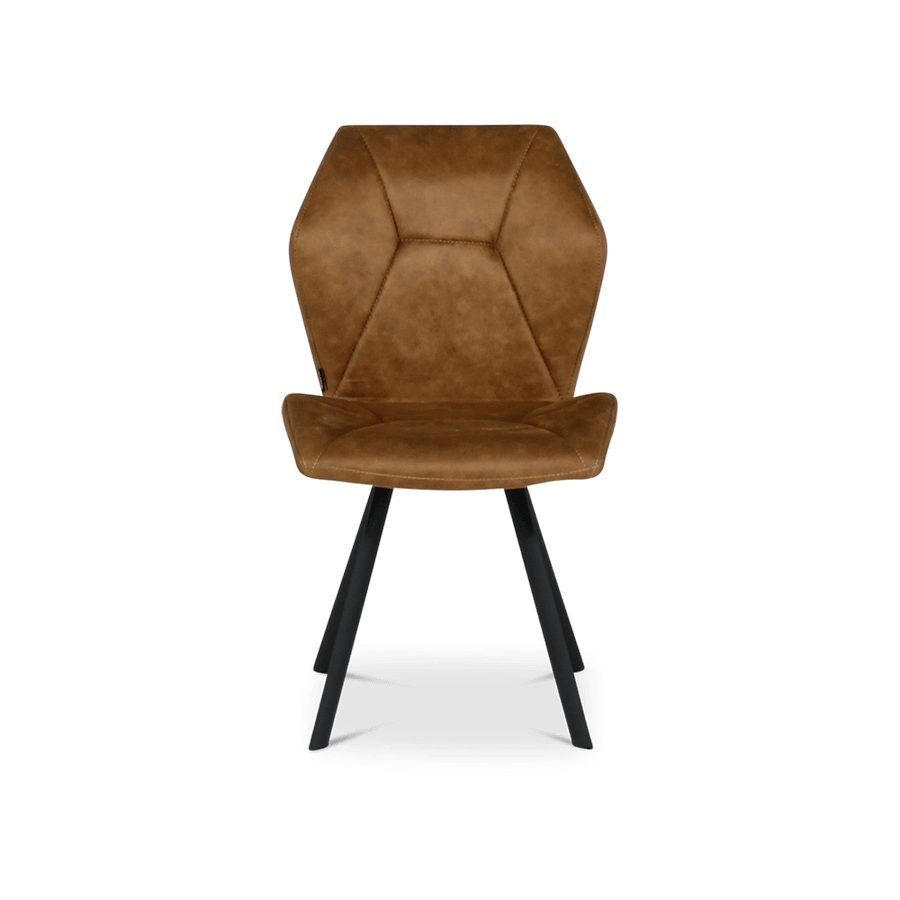 Stoel ALECIO Softyl Cognac Stoel ALECIO Softyl Cognac