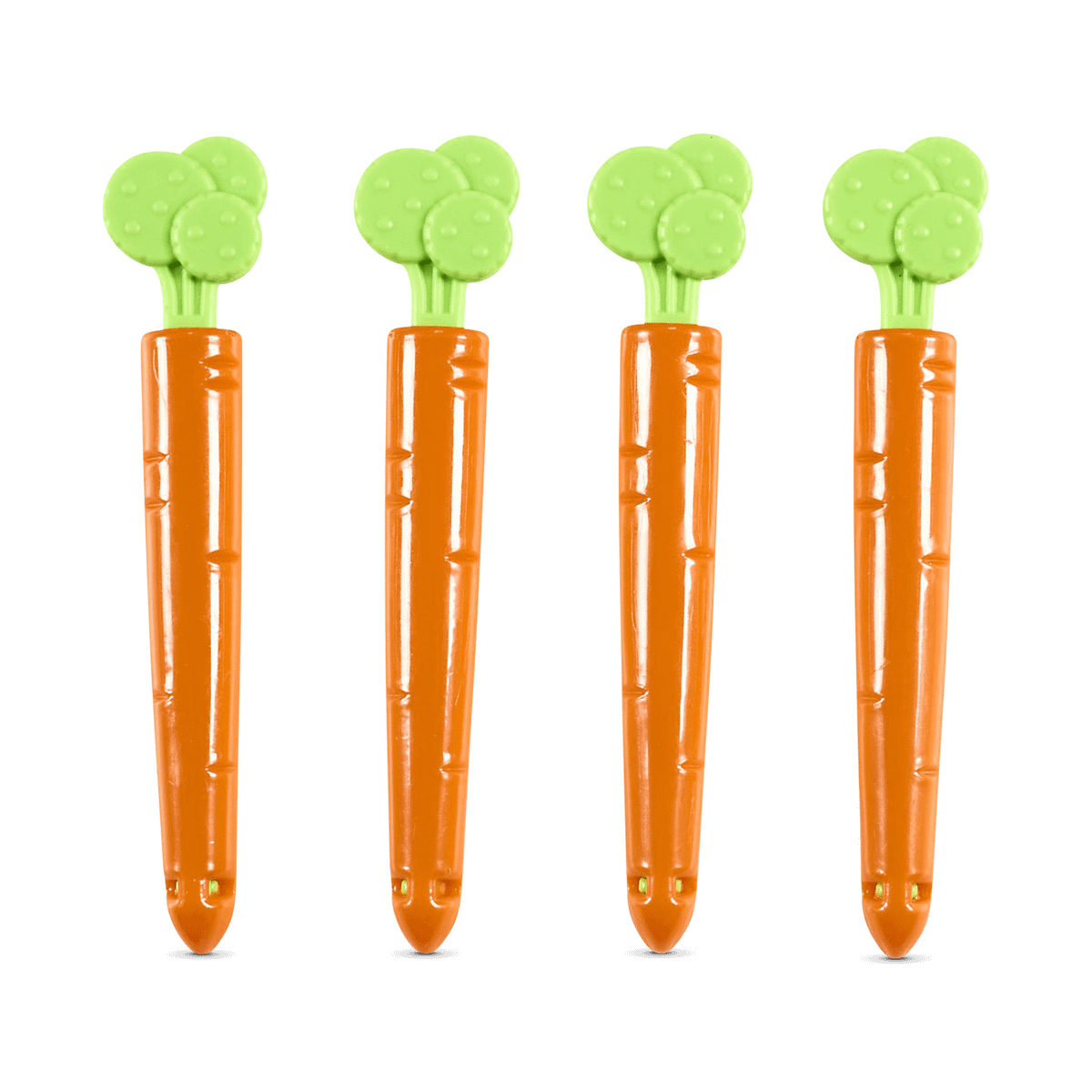 Zakklem S/4 CAROTTE Wortelvorm Oranje