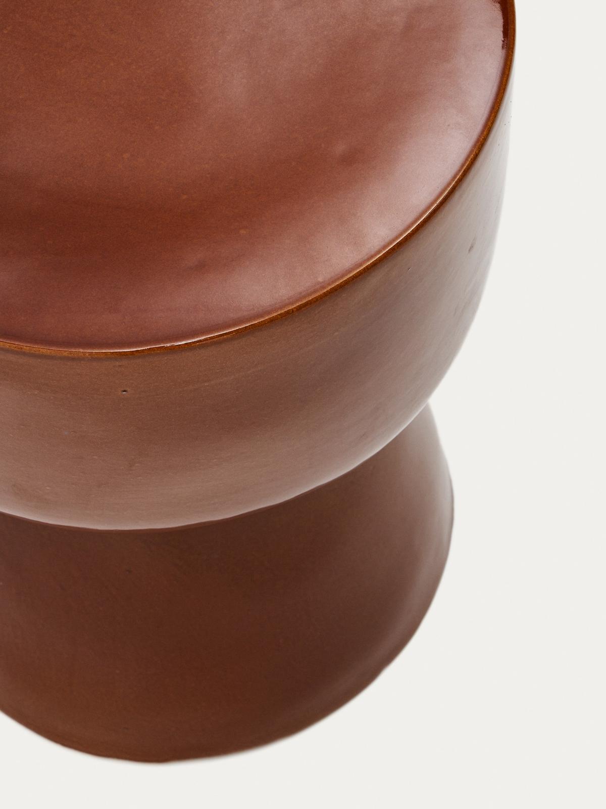 Bijzettafel Mesquida keramiek ⌀35 cm