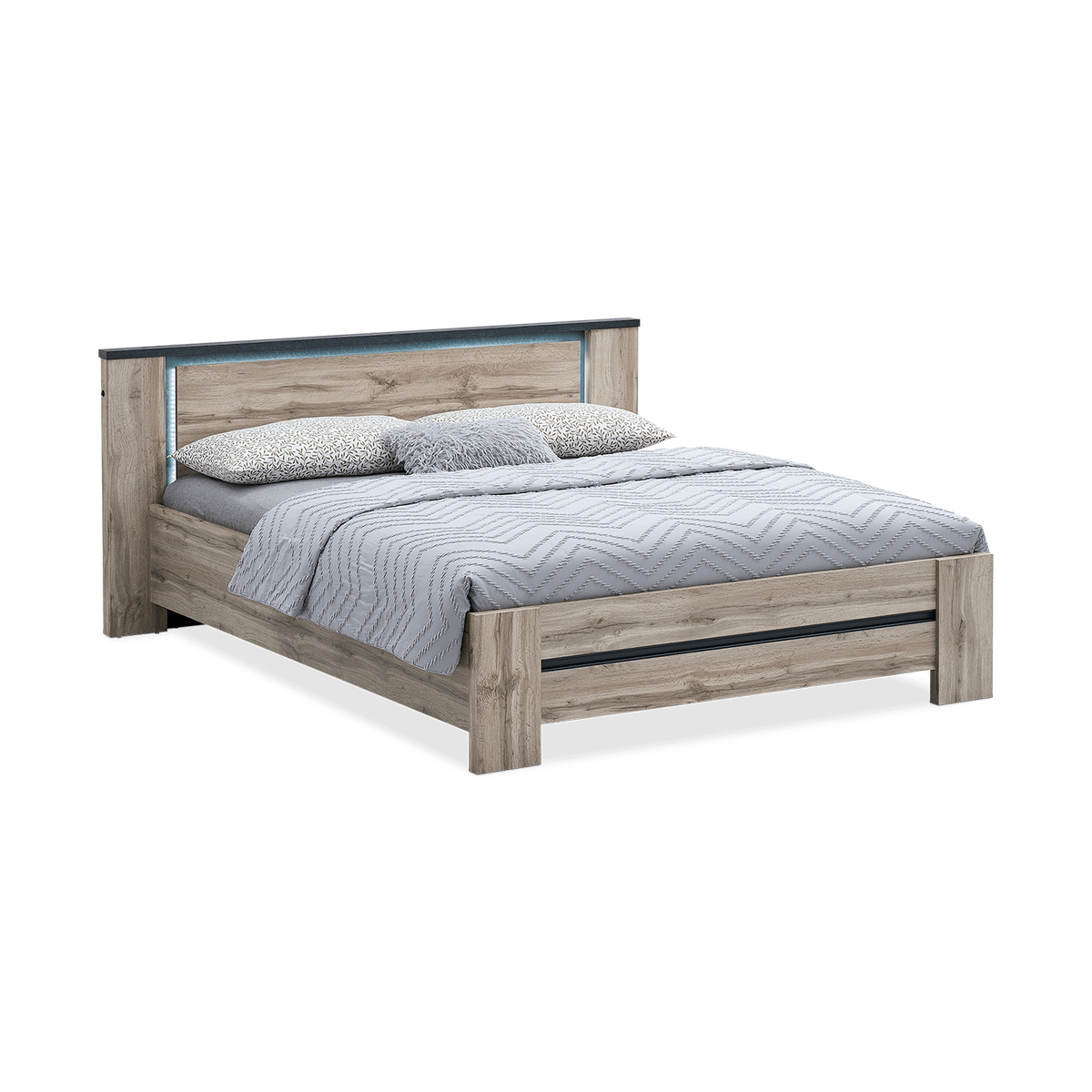 Bed COBALT Canada Oak 180x200