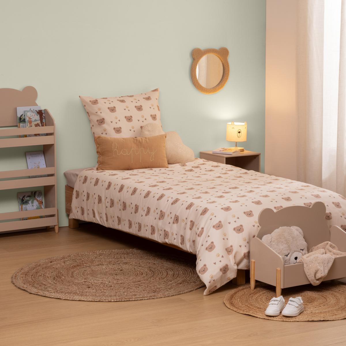 Dekbedovertrek BILLIE BEAR 140 Bruin