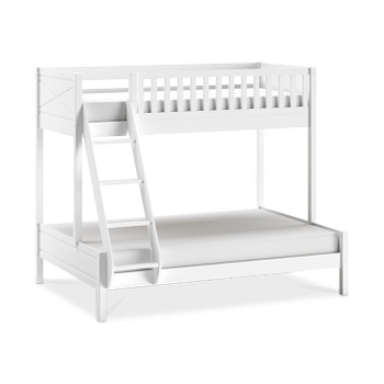 Stapelbed CHARLOTTE Wit 140x200/90x200 Stapelbed CHARLOTTE Wit 140x200/90x200