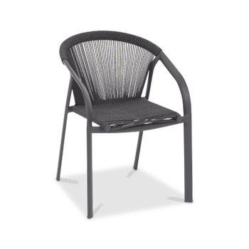 Tuinstoel PECORINO Grafiet/Antraciet Tuinstoel PECORINO Grafiet/Antraciet