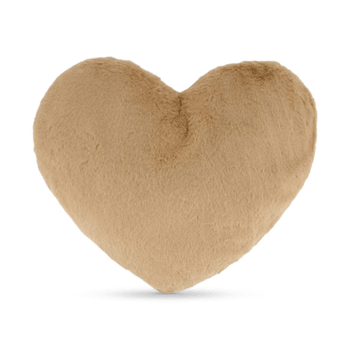 Kussen TYCHA Hart Furry Poly Camel Kussen TYCHA Hart Furry Poly Camel