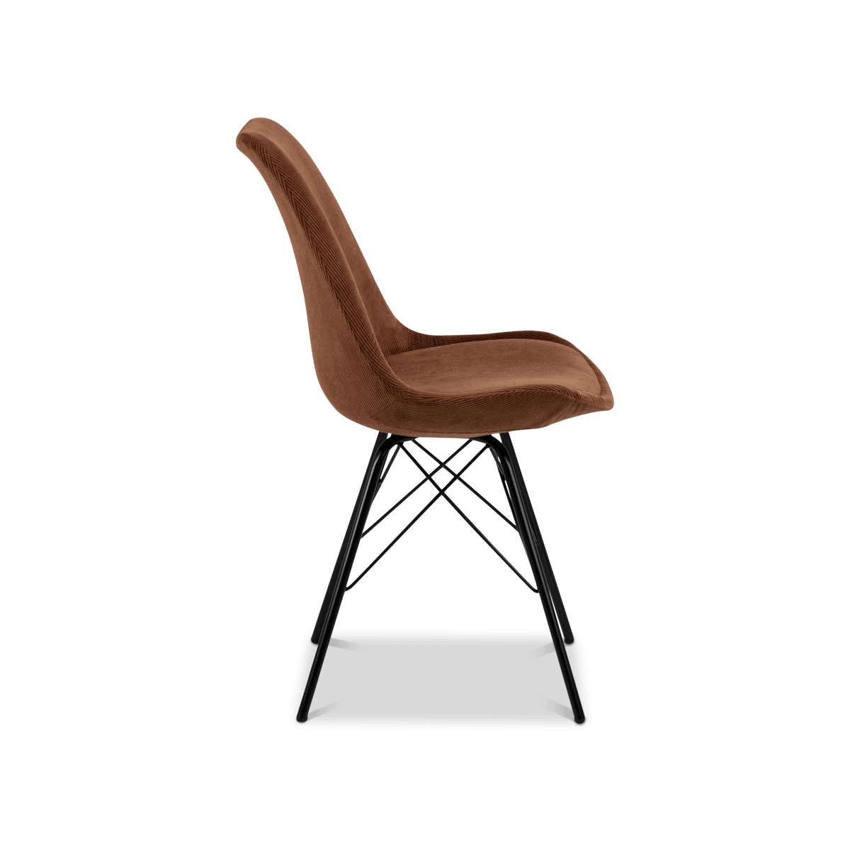 Kuipstoel KORDELIO Wind fabric copper 100