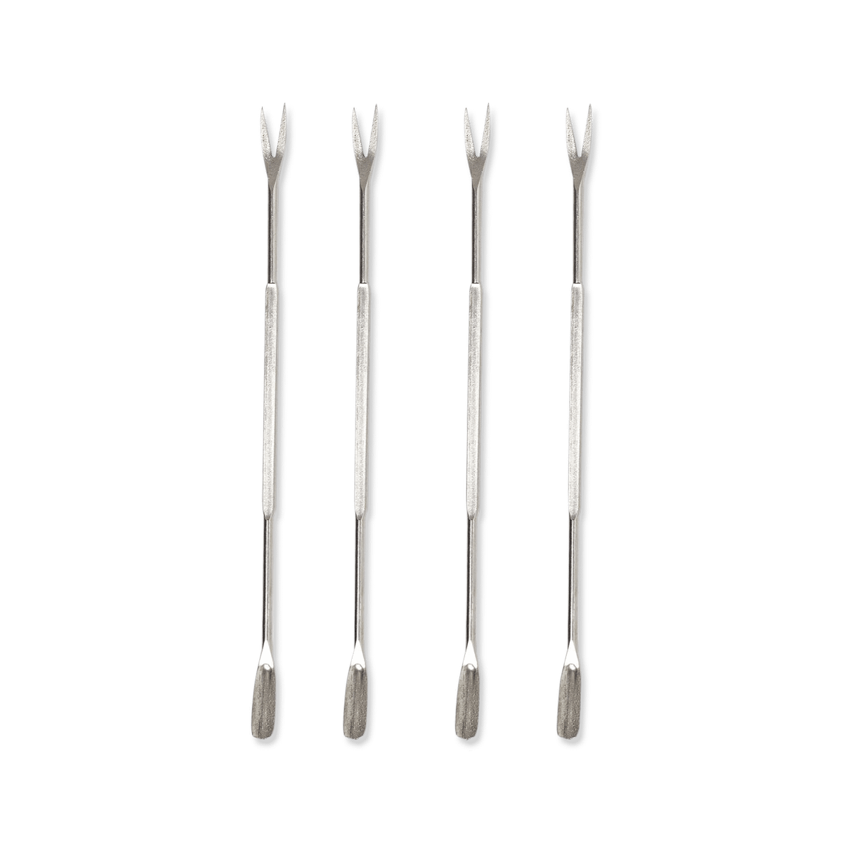 S/4 Kreeftenvorkje CRUSTACE Rvs Zilver