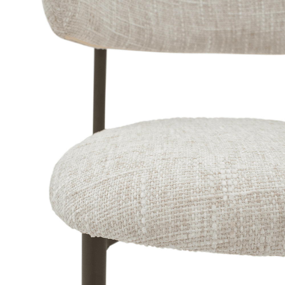 Stoel MARGIT Natural/Anodic Brown
