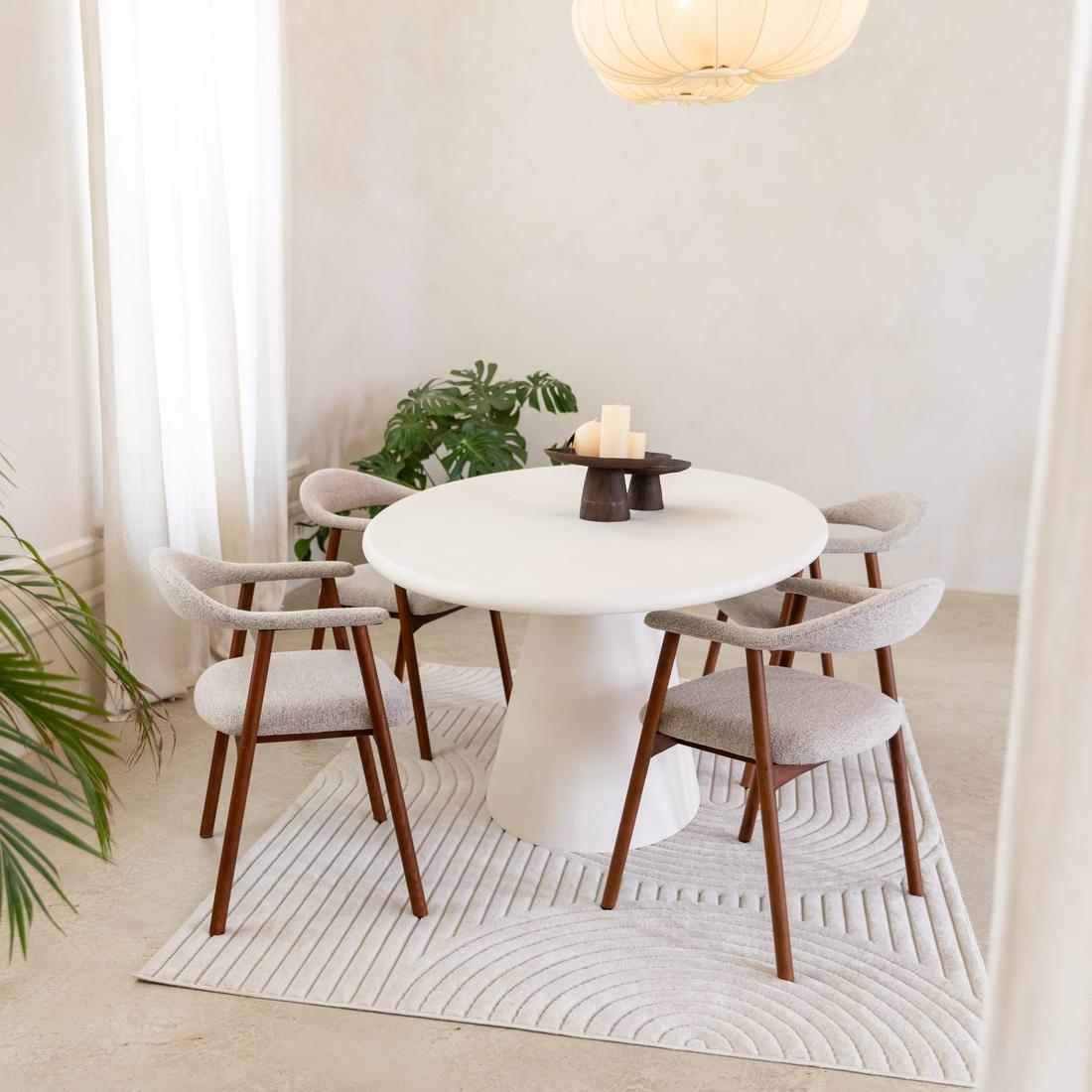 Eettafel KYTHIRA Ovaal 240x120 Microcement Eettafel KYTHIRA Ovaal 240x120 Microcement