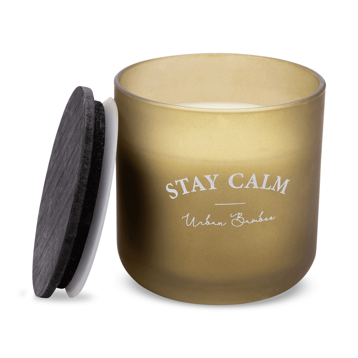 Geurkaars STAY CALM Urban Bamboo Groen