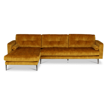 Hoeksalon GALACTICA Longchair Links Gold Hoeksalon GALACTICA Longchair Links Gold