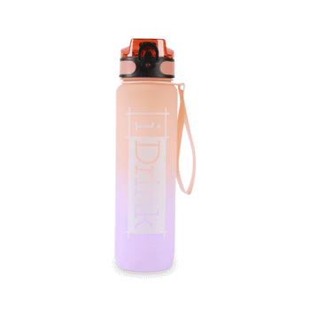 Drinkfles TRITAN 1l Oranje/Lila Drinkfles TRITAN 1l Oranje/Lila