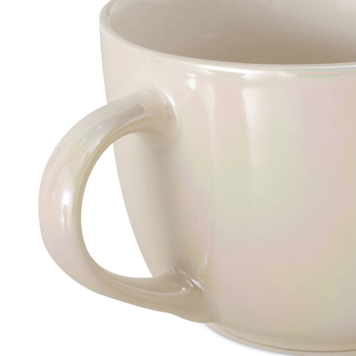 Jumbo Mok HIRIDA 560ml Porselein Crème