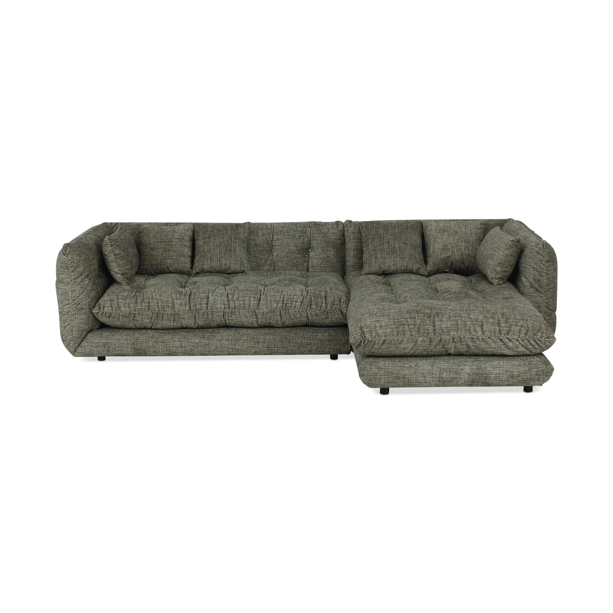 Hoeksalon AMIGO Longchair Rechts Olive B300