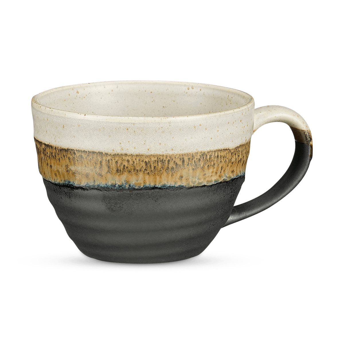 Mok FREDLI 44cl Porselein Zwart