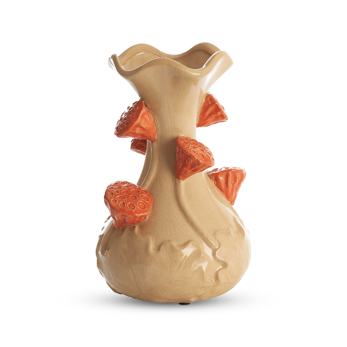 Vaas ODHALI Ker. Creme/Oranje
