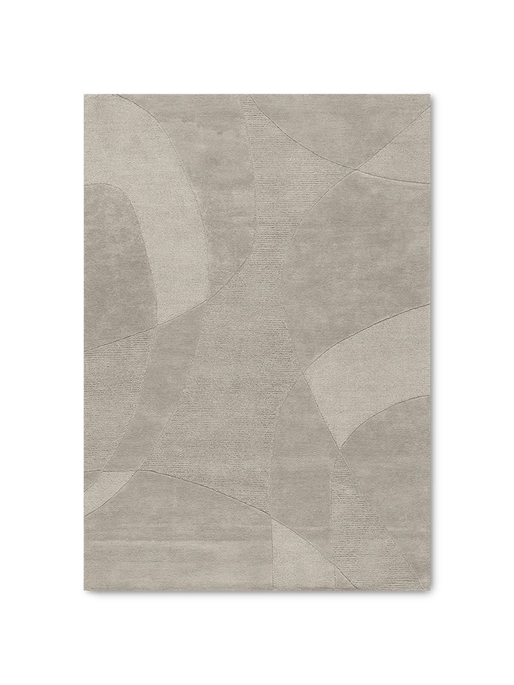 Tapijt Piana Light Grey 240 x 340 cm