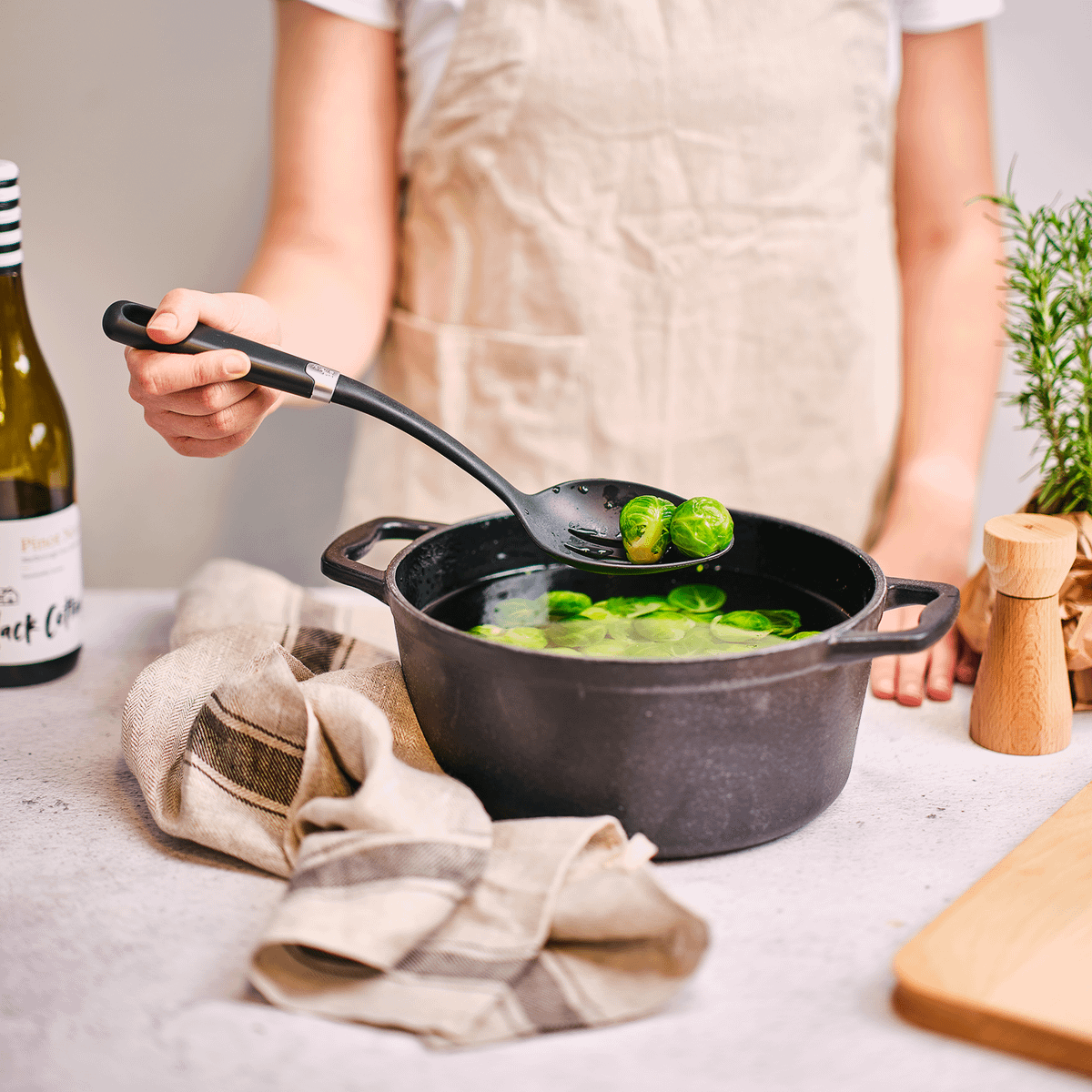 Lepel DAYLIA Nylon Zwart