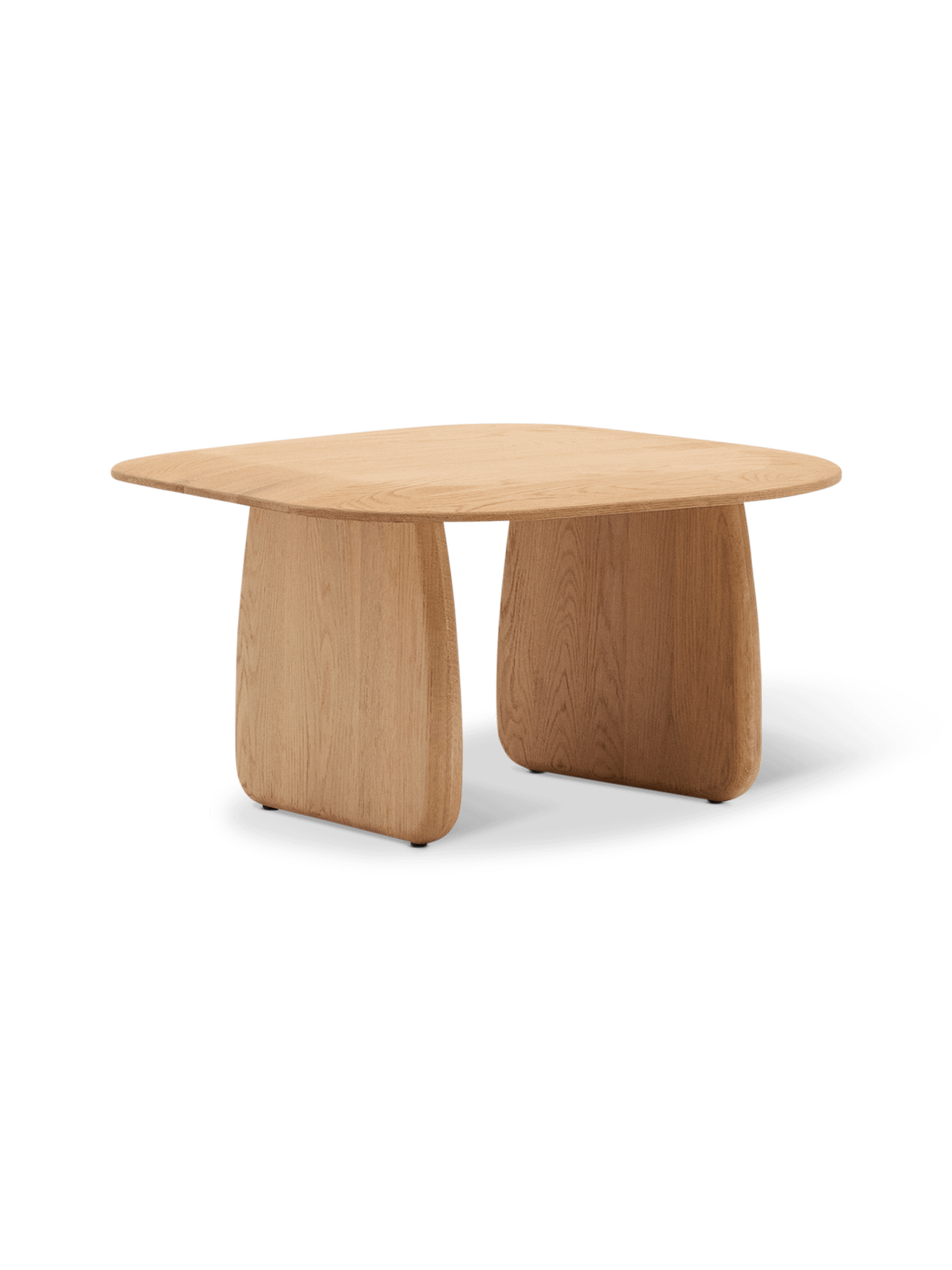 Bijzettafel Pirita Naturel eik 71 x 70 cm