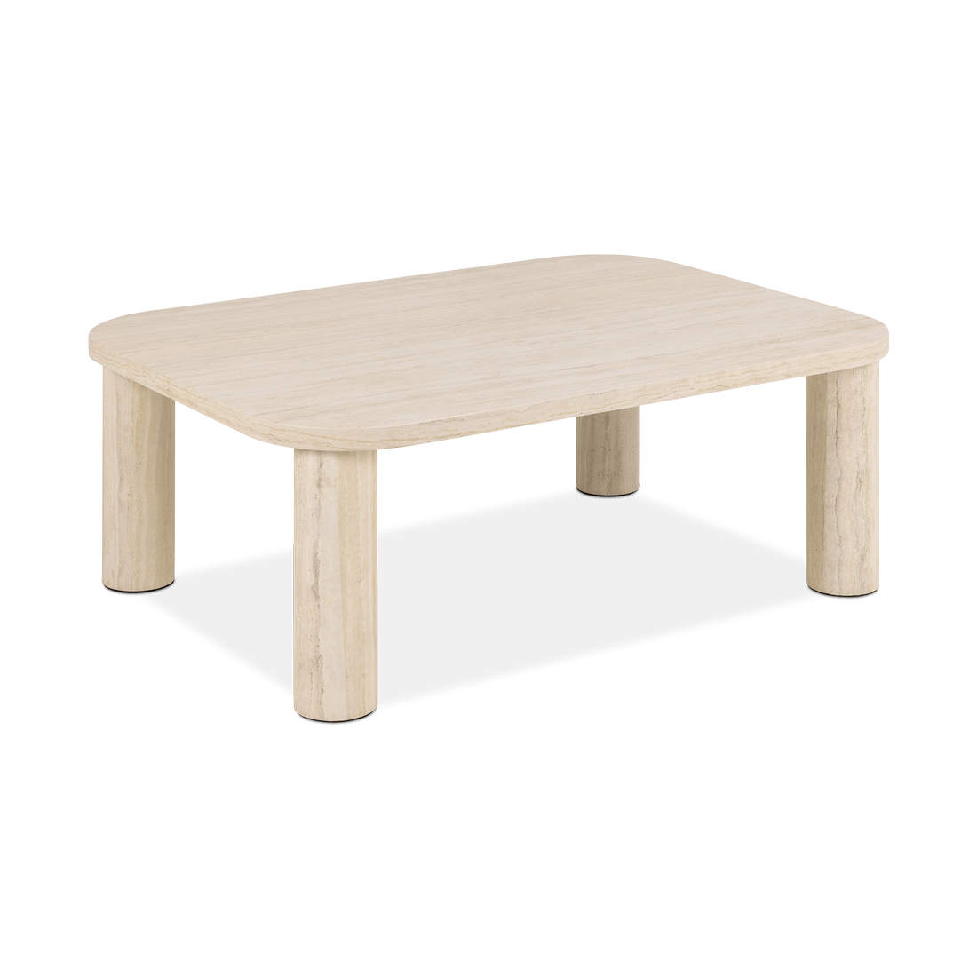 Salontafel NOVI Travertijnlook 100x75 Salontafel NOVI Travertijnlook 100x75