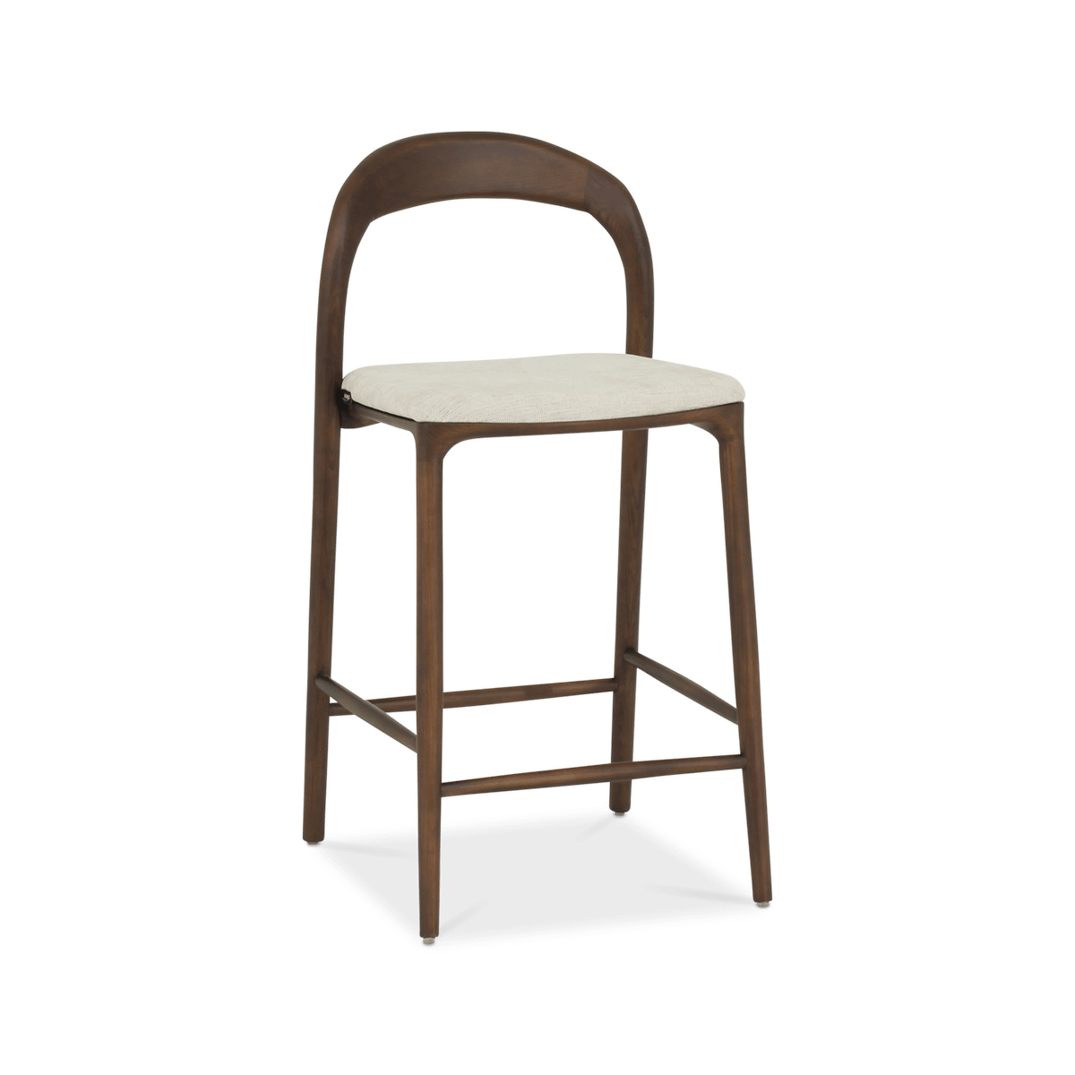 Barstoel JAAP Ash Wood Walnut ZH68