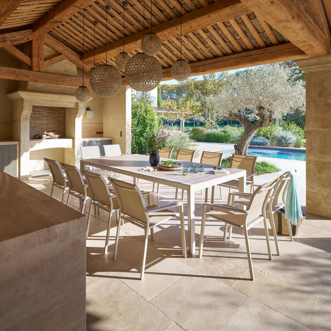 Tuinstoel DURELLA Beige Tuinstoel DURELLA Beige