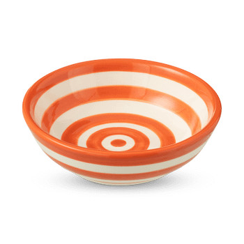 Schaal GRANZ Streep Ker. Wit/Oranje S Schaal GRANZ Streep Ker. Wit/Oranje S
