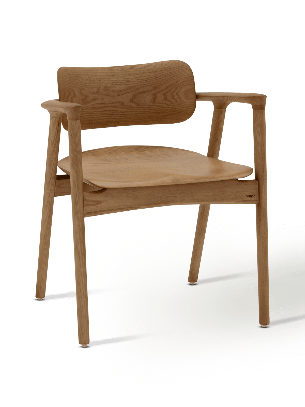 Armstoel Omilo Ash Wood Natural