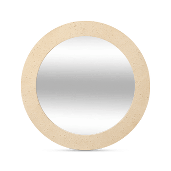 Spiegel LAGOON Ø78 Travertijnlook Spiegel LAGOON Ø78 Travertijnlook