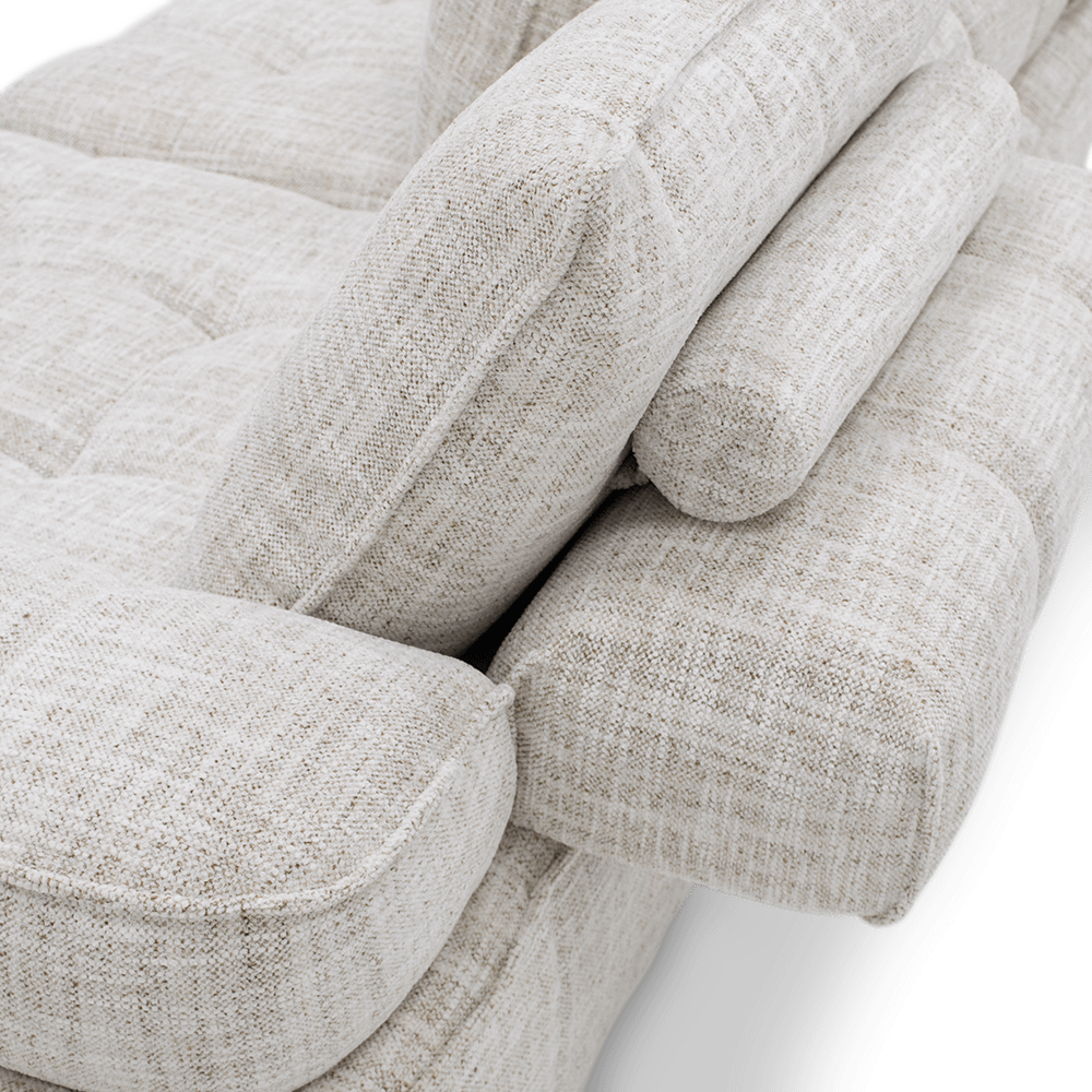 Hoeksalon Diepteverstelling GUMBO Longchair Links B324