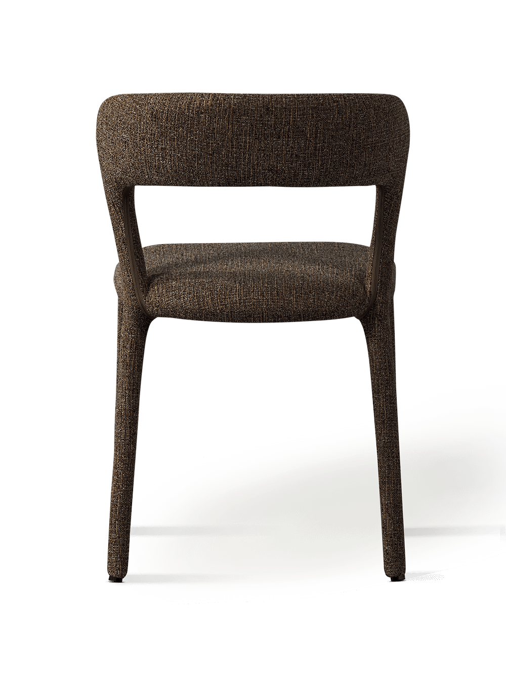 Stoel Noble Donkerbruin Melange