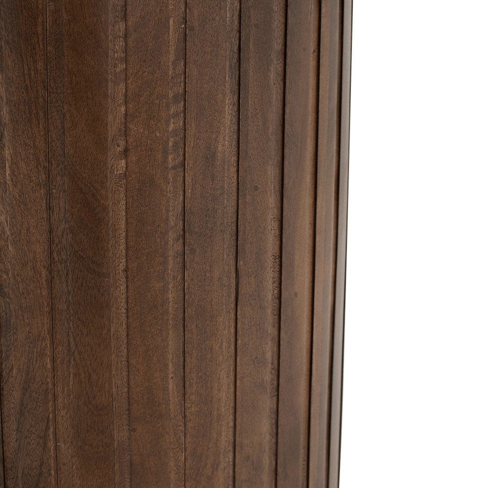 Eettafel BINDU Ovaal 220x110 Mango Donkerbruin