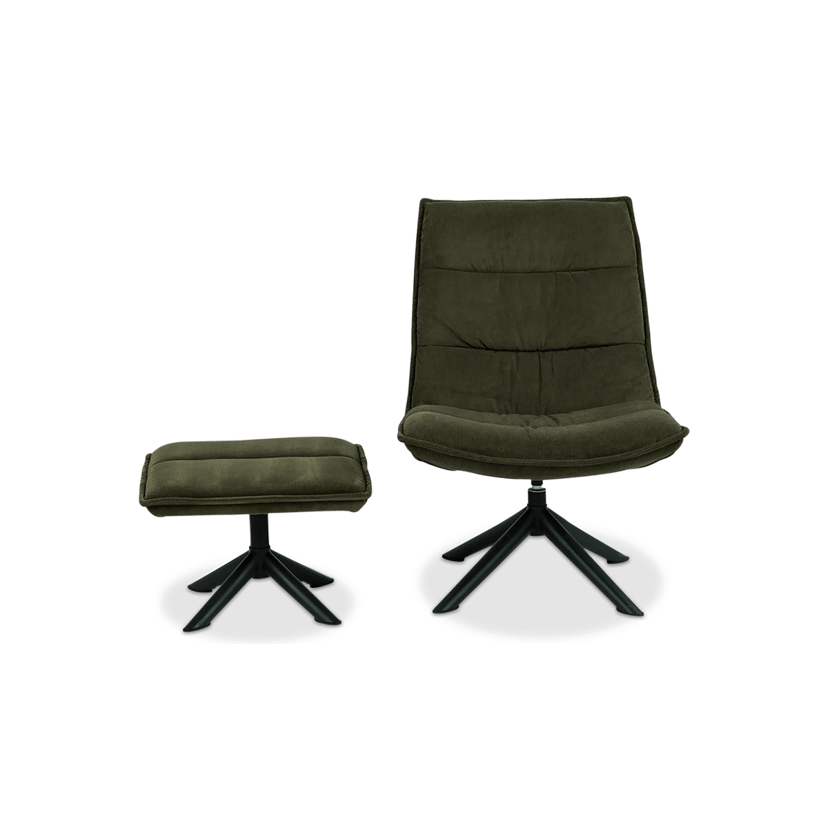 Bijzetzetel TORNADO Olive Green