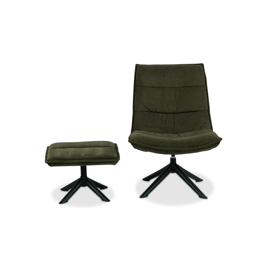 Bijzetzetel TORNADO Olive Green Bijzetzetel TORNADO Olive Green