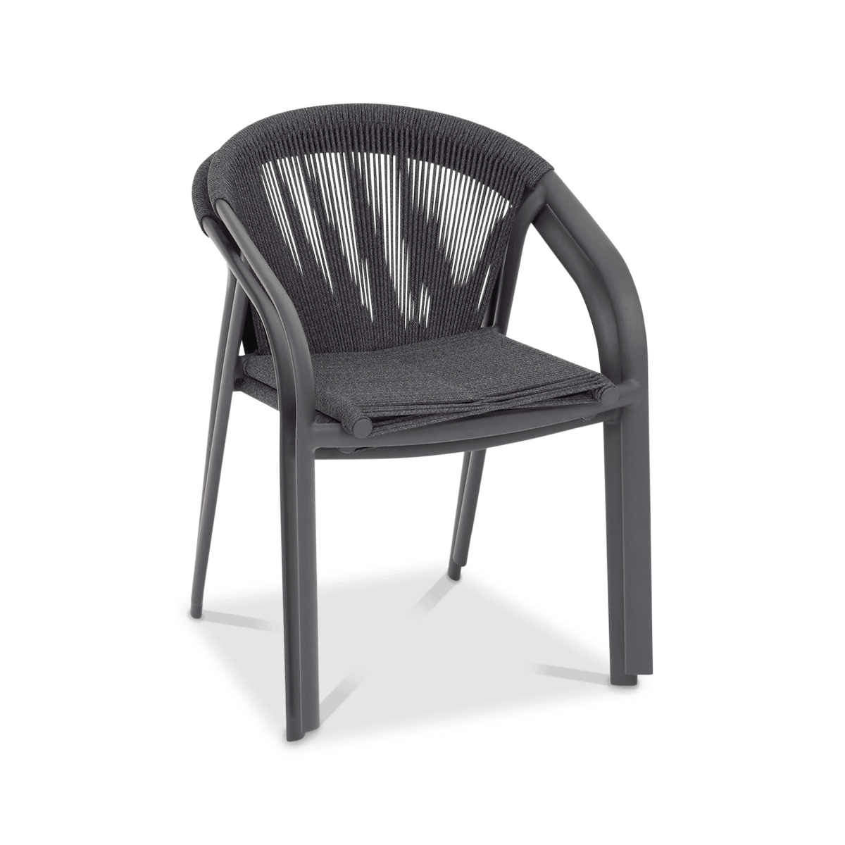 SET: Tuintafel RISERVA 210x100 + 6x armstoel PECORINO