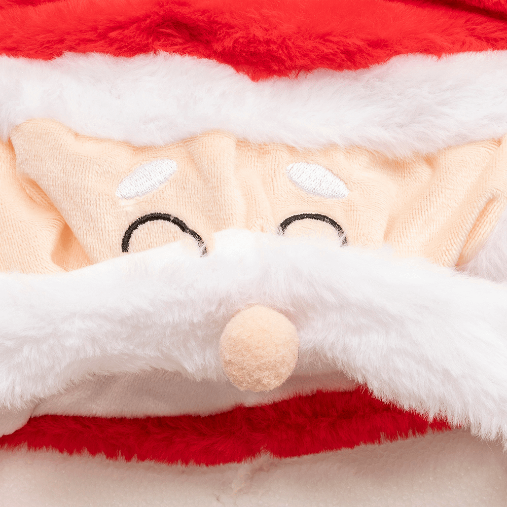 Kerstmuts SANTA met Bewegende Snor