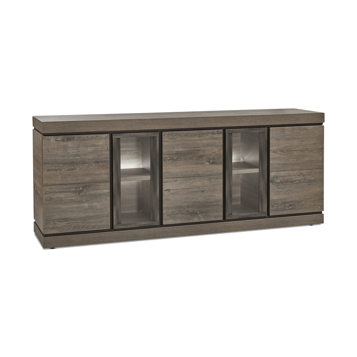 Dressoir KASIMO Eik Donkerbuin B220