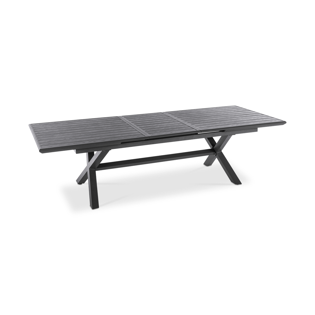 Tuintafel Verlengbaar CORTONA Grafiet 220/280x113