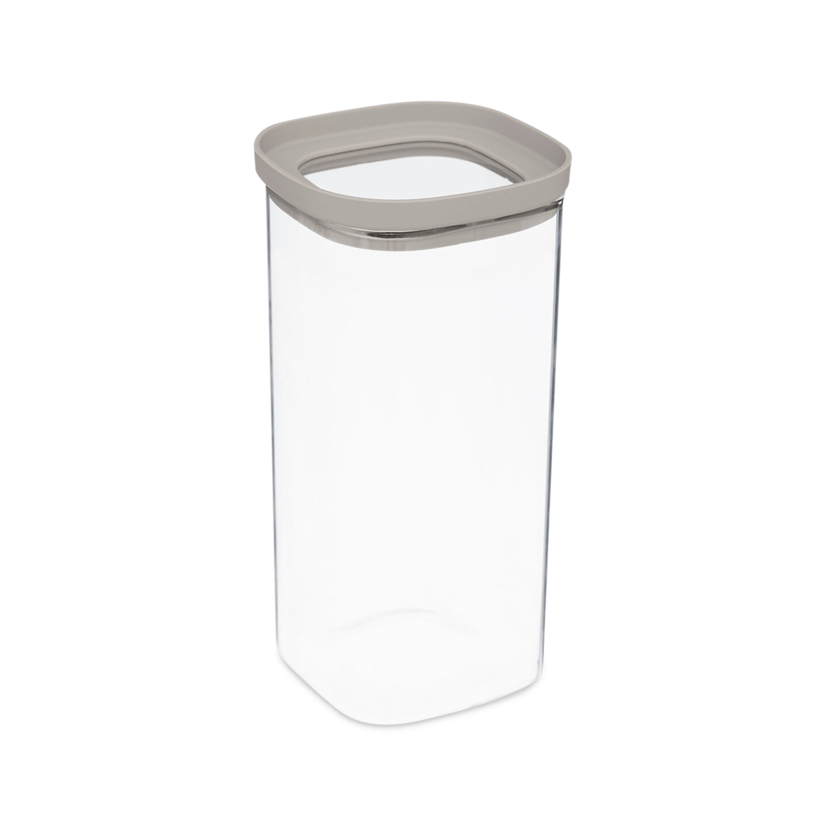 Bewaardoos HERIMIT 1.6L Glas/Sil. Greige