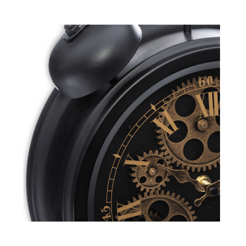 Staande Klok URBA Zwart/Goud Staande Klok URBA Zwart/Goud