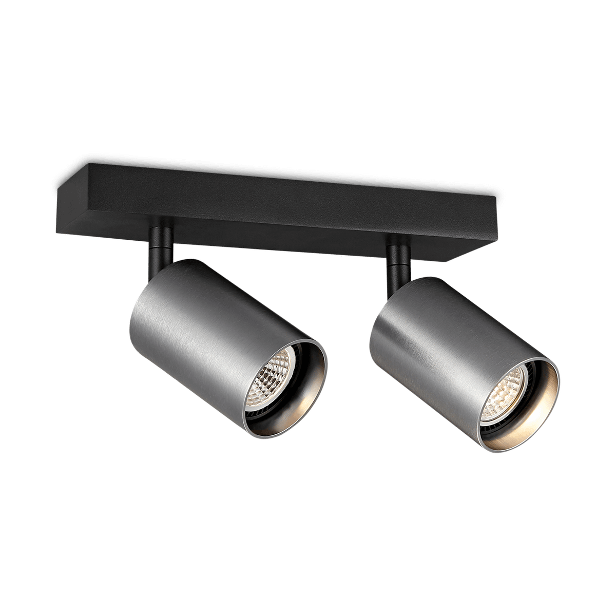 Spot TABOO 2Del. Zwart/Staal