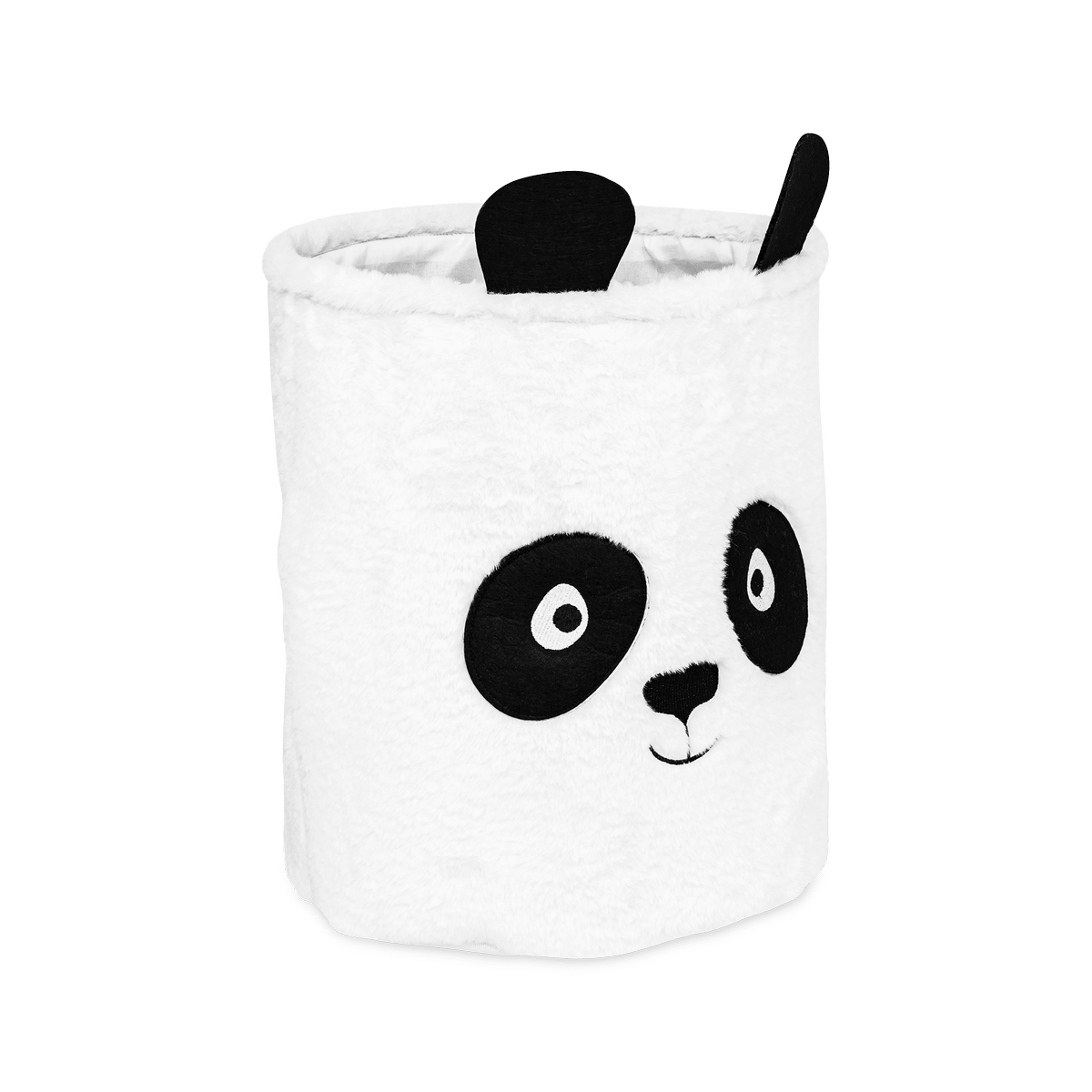 Opbergmand PANDAI Panda Poly Wit/Zwart