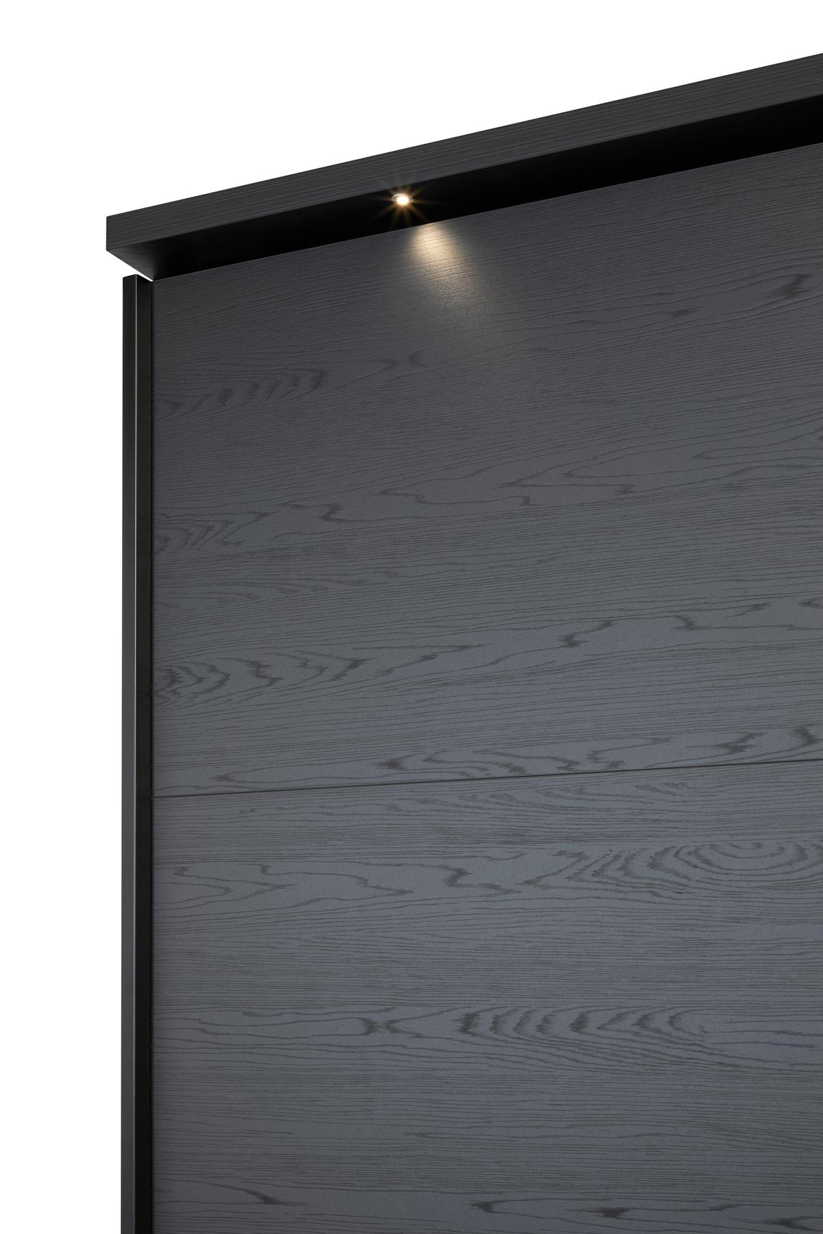 Kleerkast WATFORD Nox Zwart B217