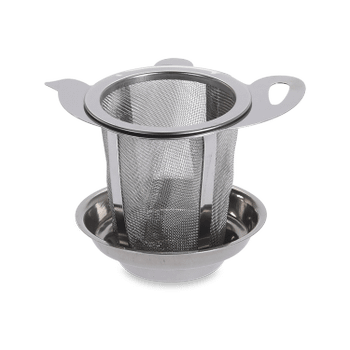Theezeef TEA TIME M/Houder RVS Theezeef TEA TIME M/Houder RVS